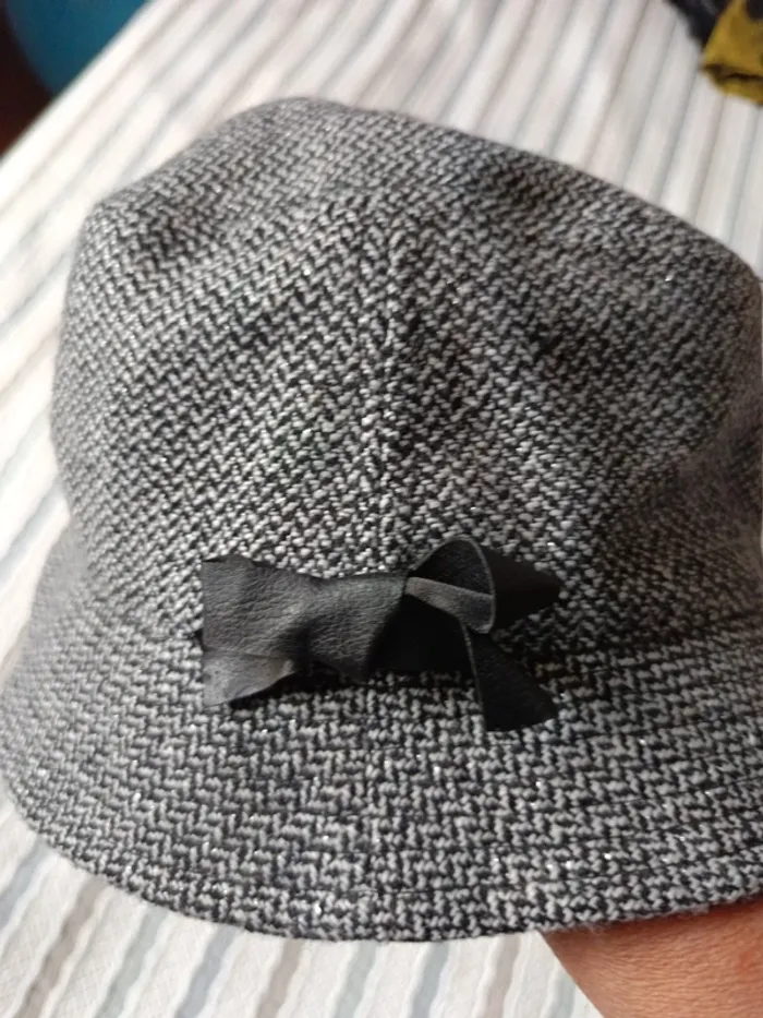 Bob chapeau laine+viscose tour de taille 60 cm - photo numéro 3