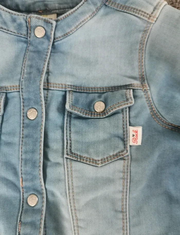 Veste en jean tape à l'œil 3 ans - photo numéro 3