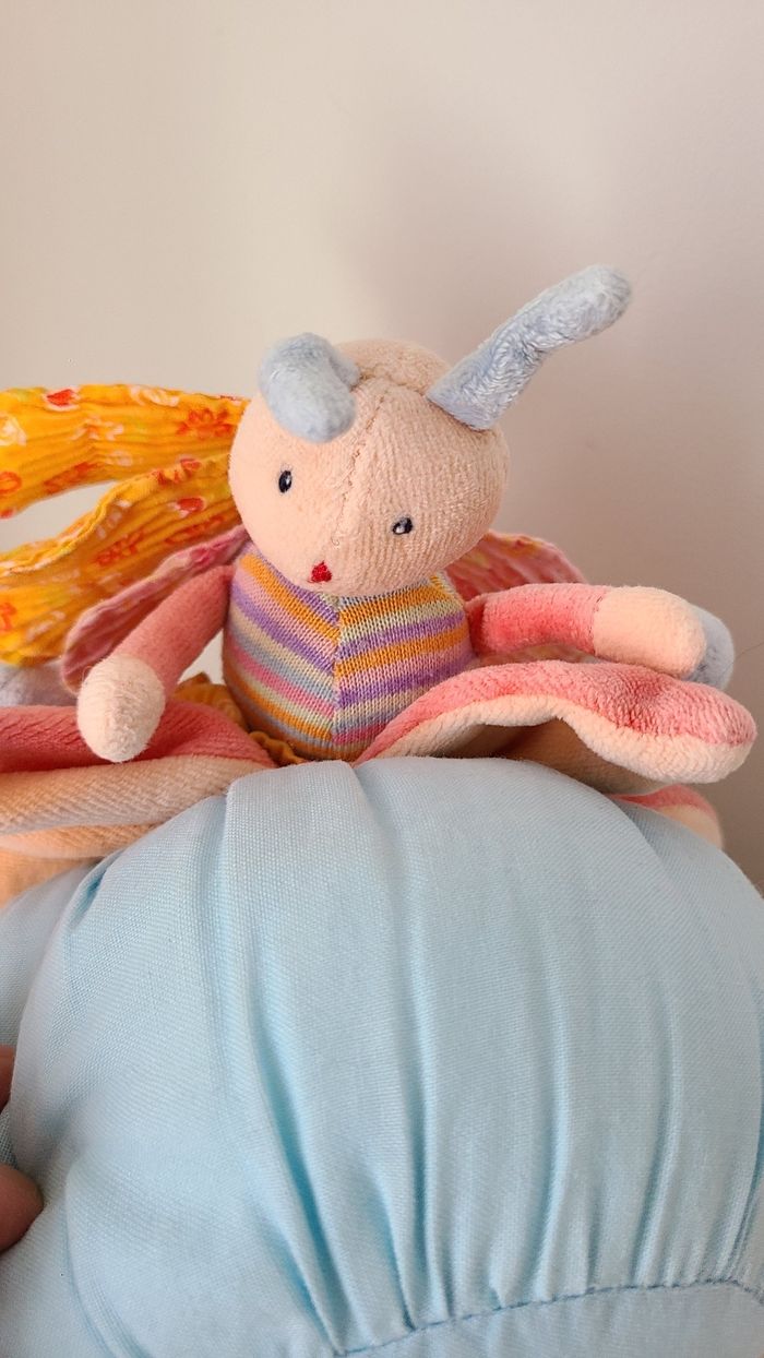 Doudou libellule  papillon