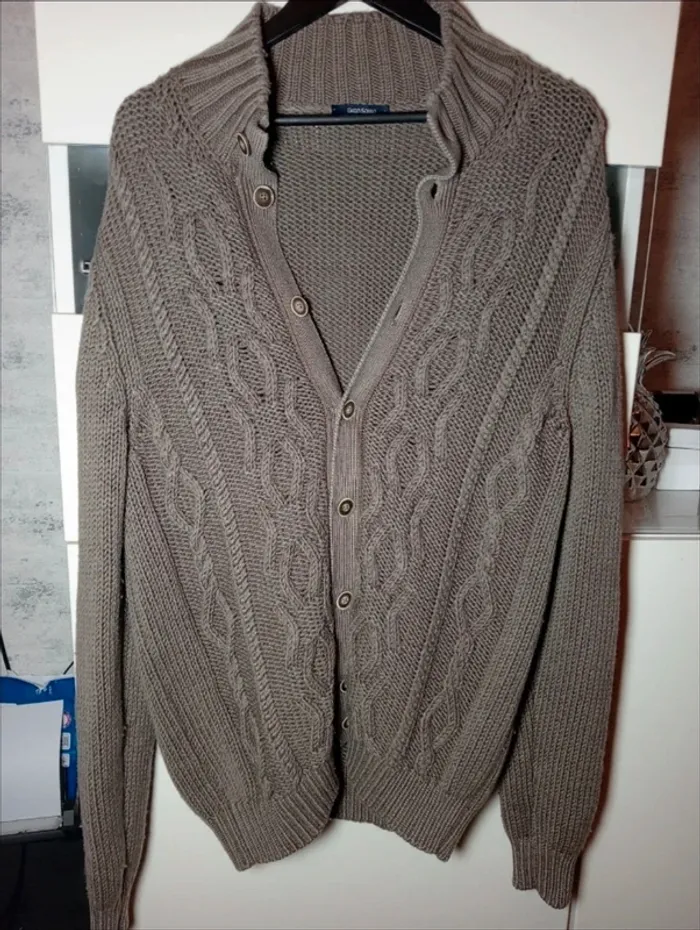 Cardigan Gran Sasso Laine taille L - photo numéro 2