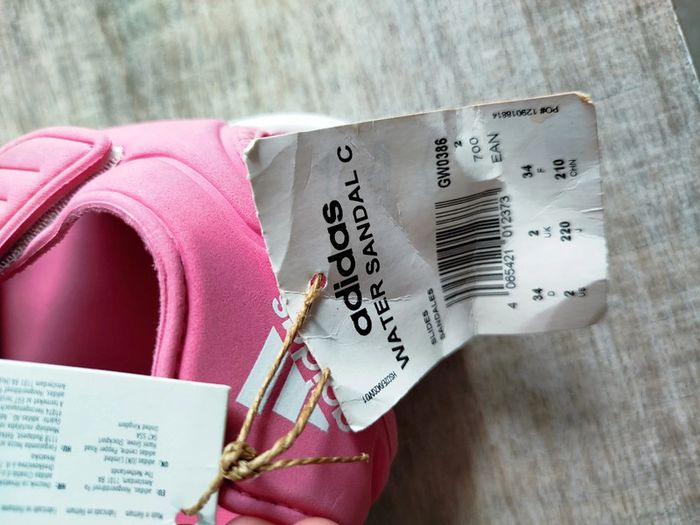 Sandales d'eau adidas pointure 34 - photo numéro 5