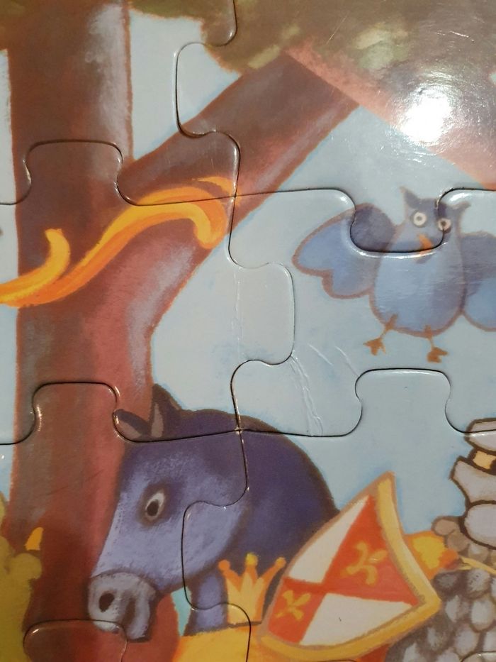 Puzzle le chevalier et le dragon - photo numéro 3