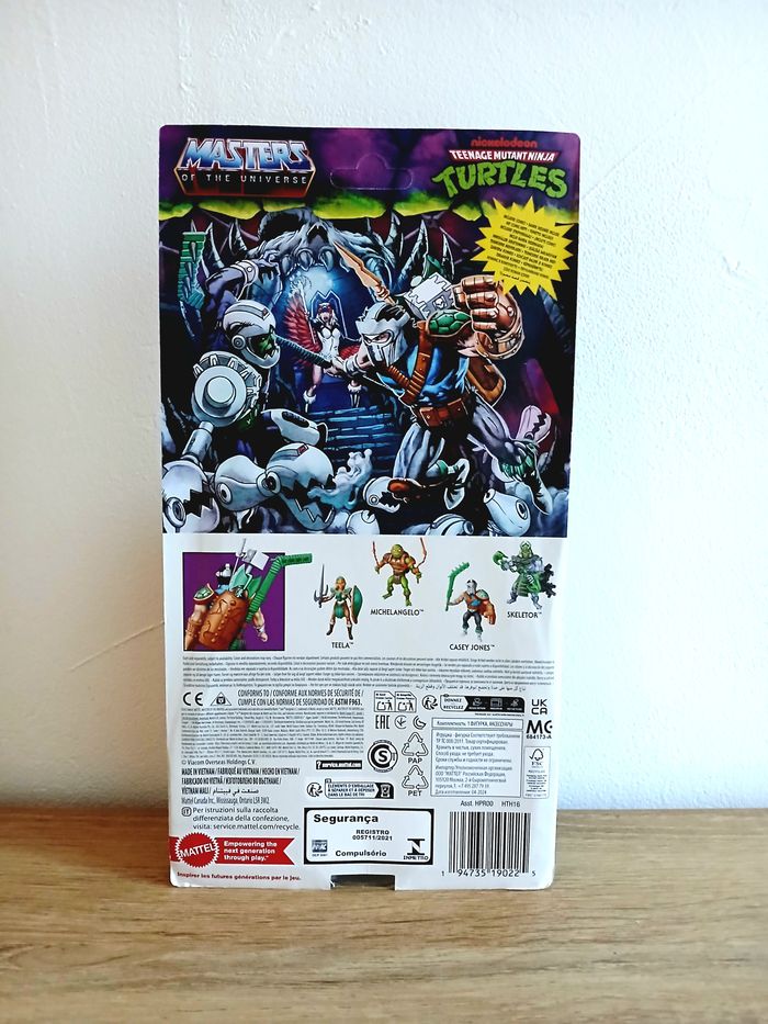 Figurine Casey Jones Turtles of Grayskull Mattel - photo numéro 2