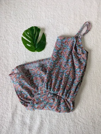 💐 Combinaison imprimé floral - M