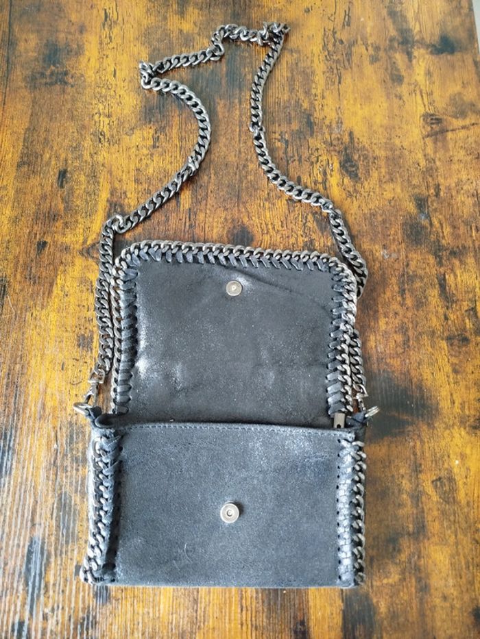 Sac a main cuir bandoulière The Genuine Leather - photo numéro 5