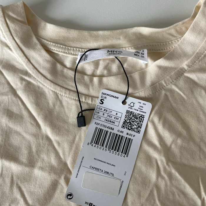 Tee shirt beige - photo numéro 2