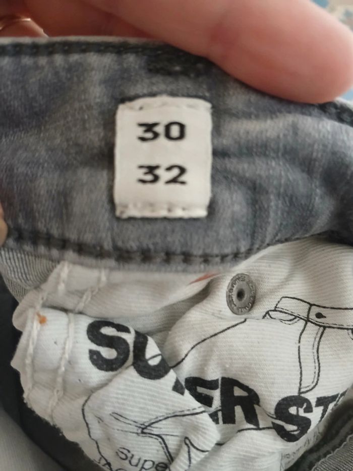 🍍 Jeans slim gris homme Jack&Jones taille M - photo numéro 8