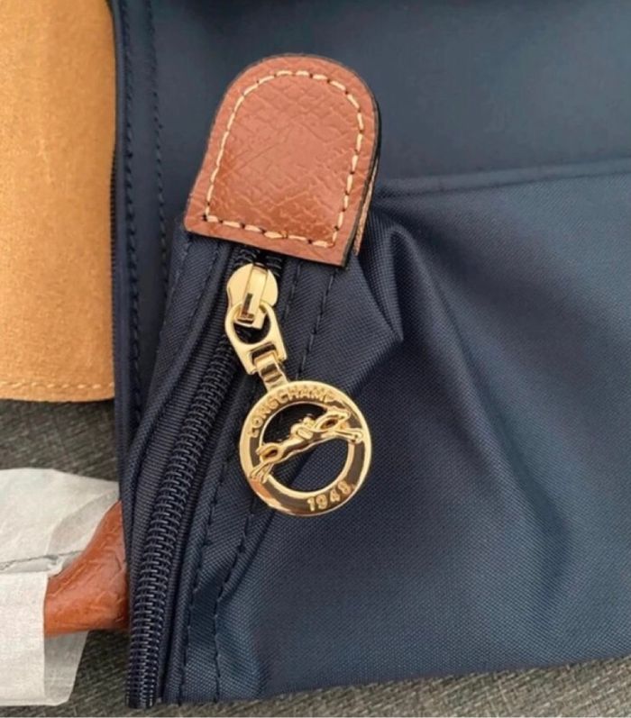 Sac fourre-tout bleu marine taille L - photo numéro 5