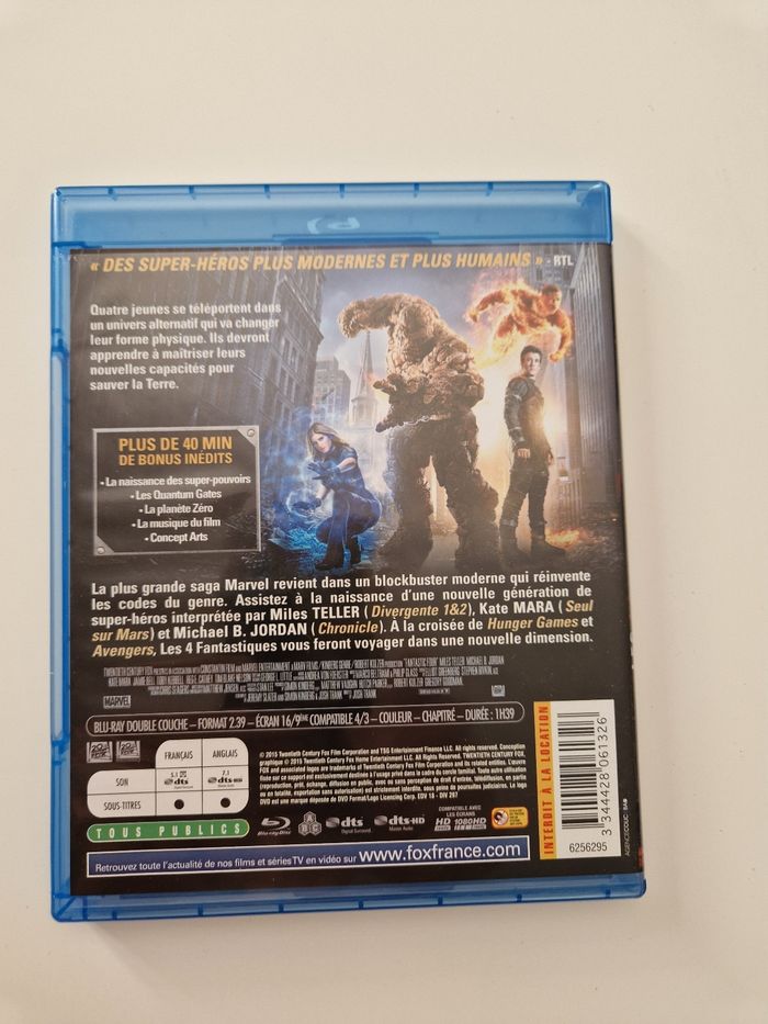 Bluray Les 4 fantastiques - photo numéro 3