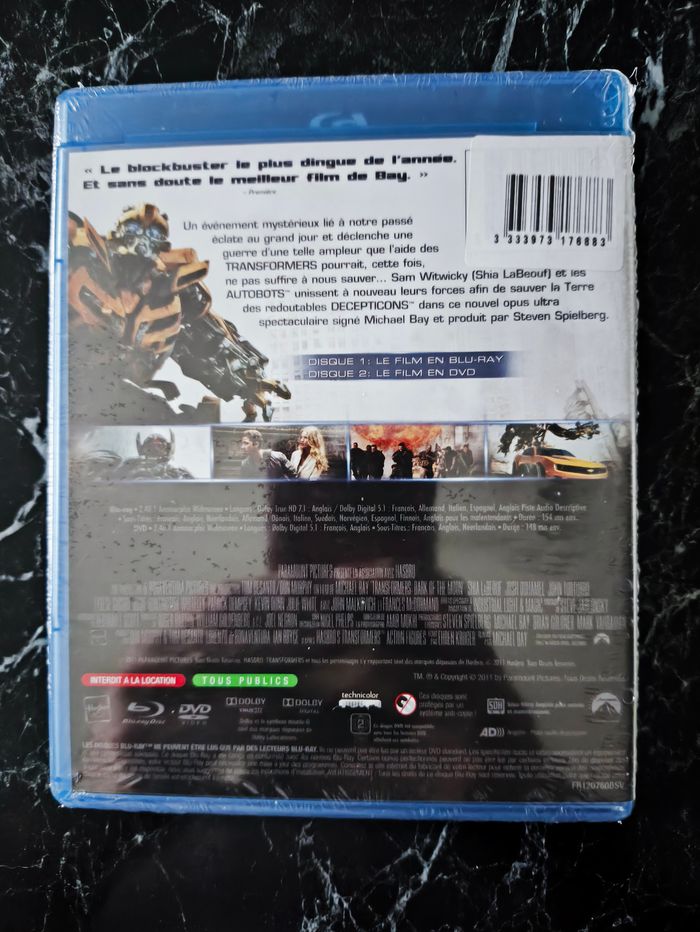 Transformers 3 : La Face cachée de la Lune (neuf) en Blu-ray - photo numéro 2