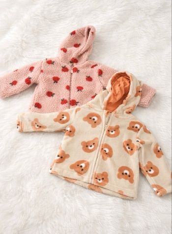 Lot de deux gilets polaires 