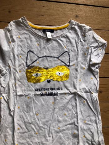 Tee shirt à sequin Okaidi