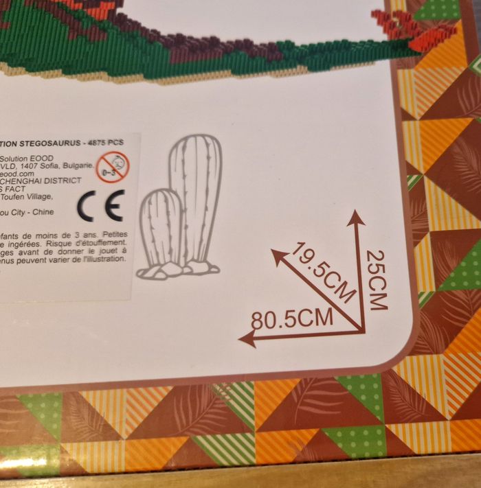 Brique de construction / bricks model , style lego , dinosaure , 4875 pieces - photo numéro 5