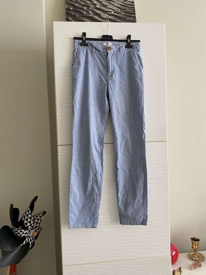 Pantalon bleu - H&M - photo numéro 5