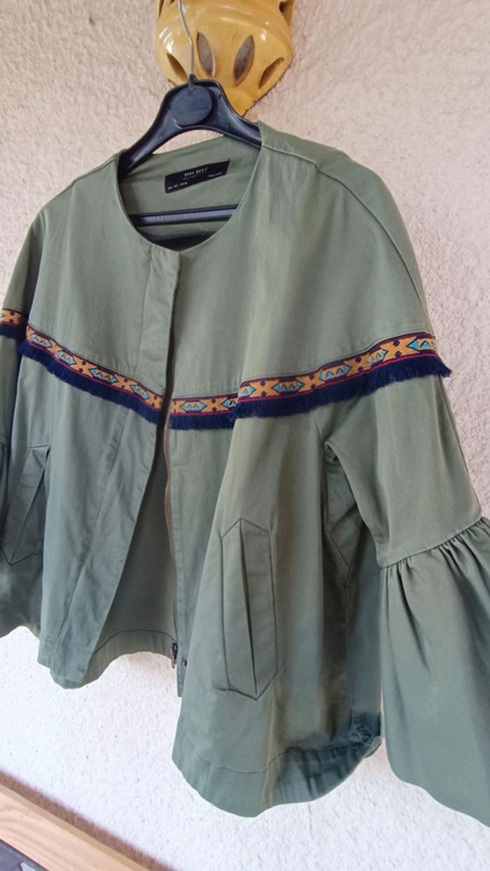 Soldes : Magnifique blouson Zara Outerwear - L - photo numéro 2