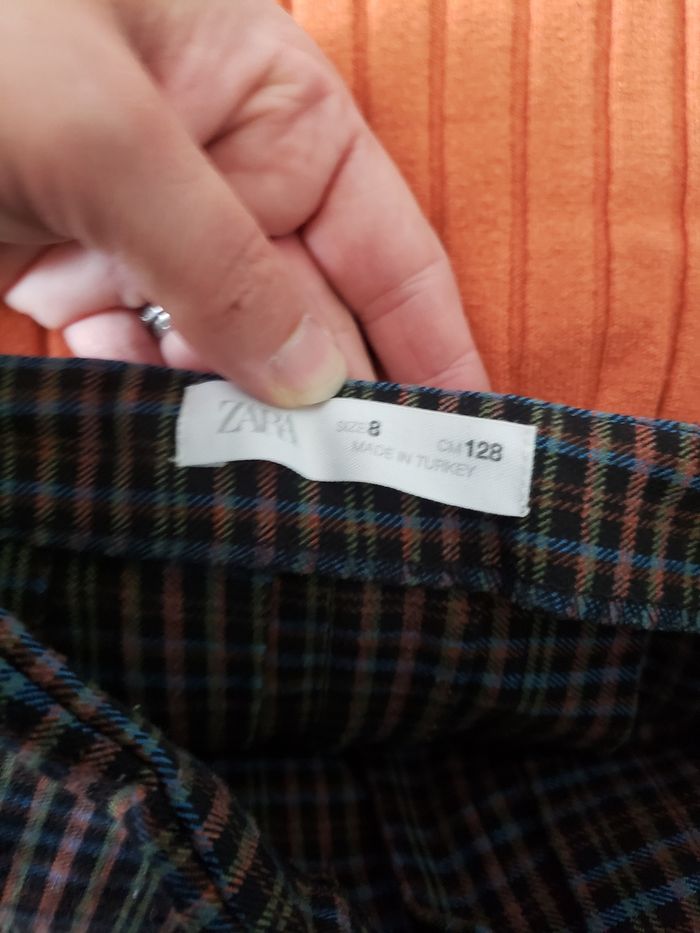 Jupe+pull zara fille en très bon état - photo numéro 2