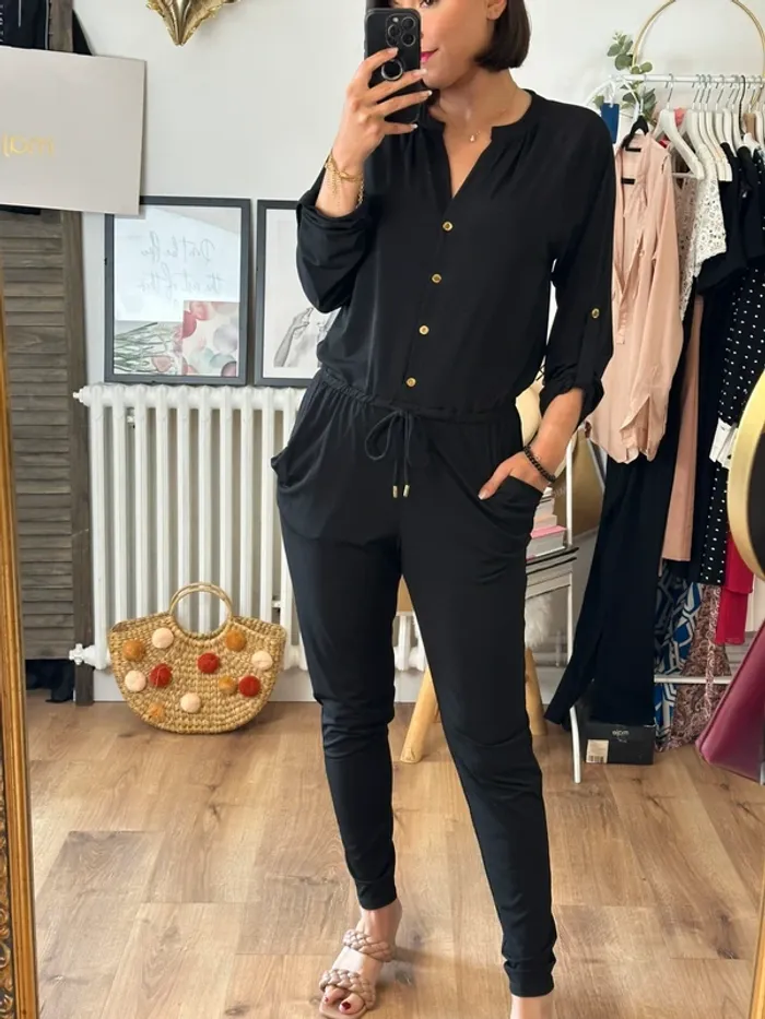Combinaison Michael Kors noire taille 36 - photo numéro 3