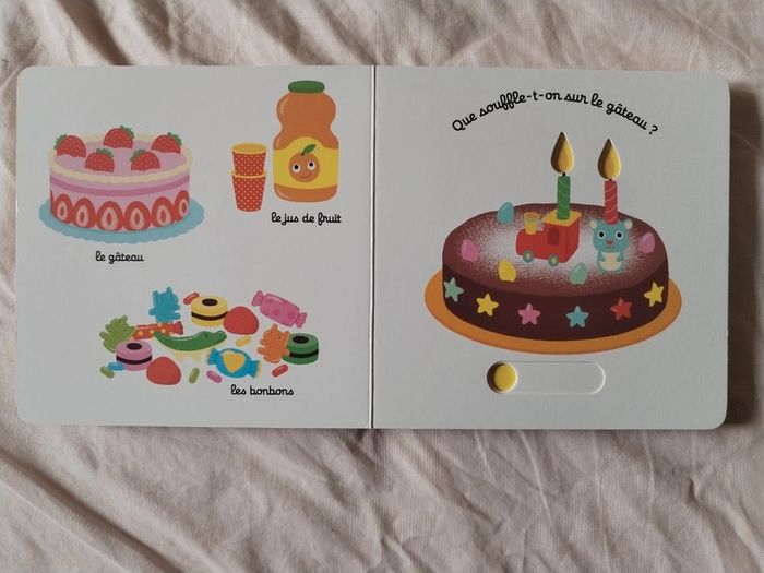 livre joyeux anniversaire mon imagier animé - photo numéro 4