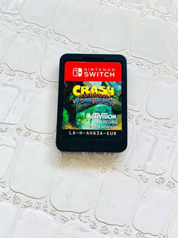 Jeu switch crash trilogie