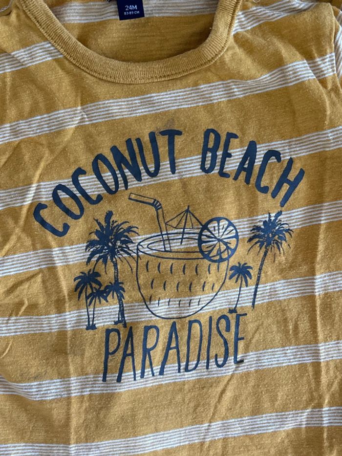 TEE shirt manches courtes coconut - photo numéro 3