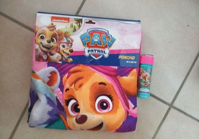 Poncho de bain Stella pat patrouille