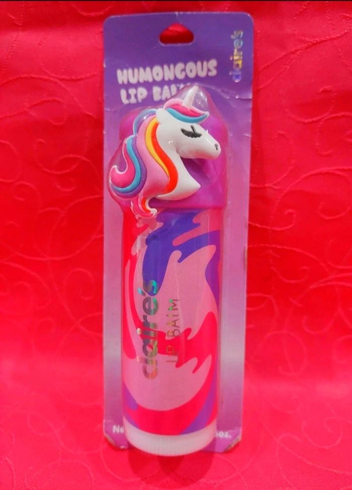 Lipstick grand stick gloss baume à lèvres raisin neuf Claire's