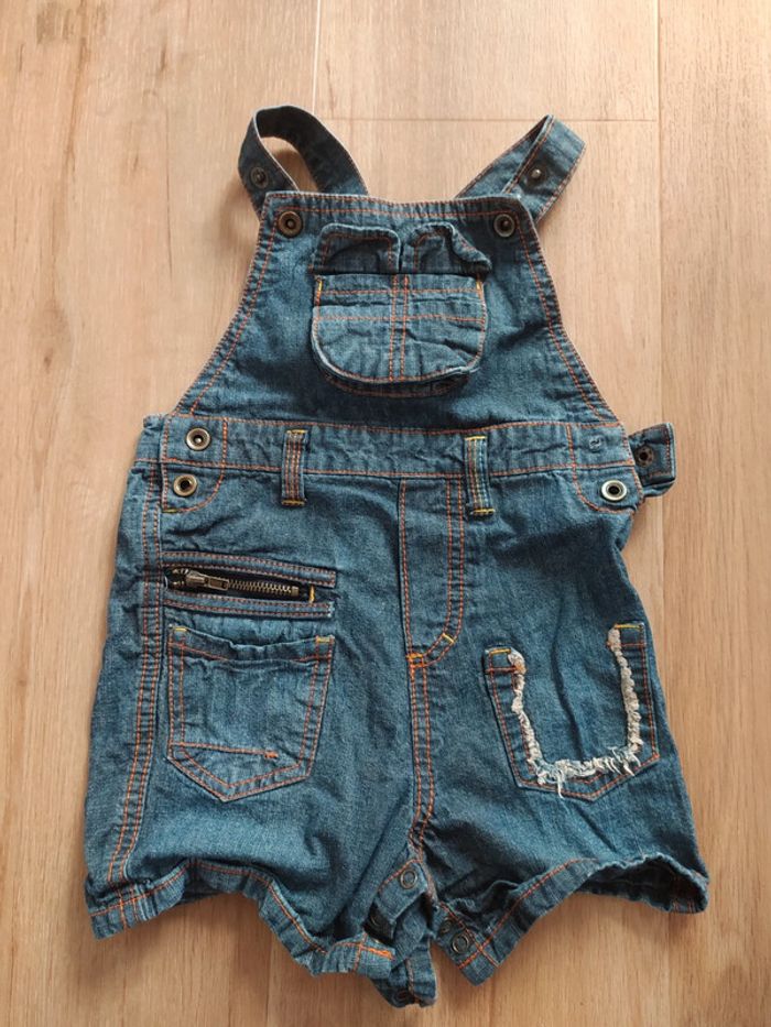 Salopette jeans Grain de blé 18M