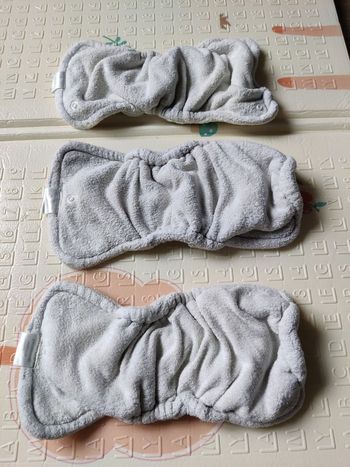 Lot 3 inserts bambou couche lavable