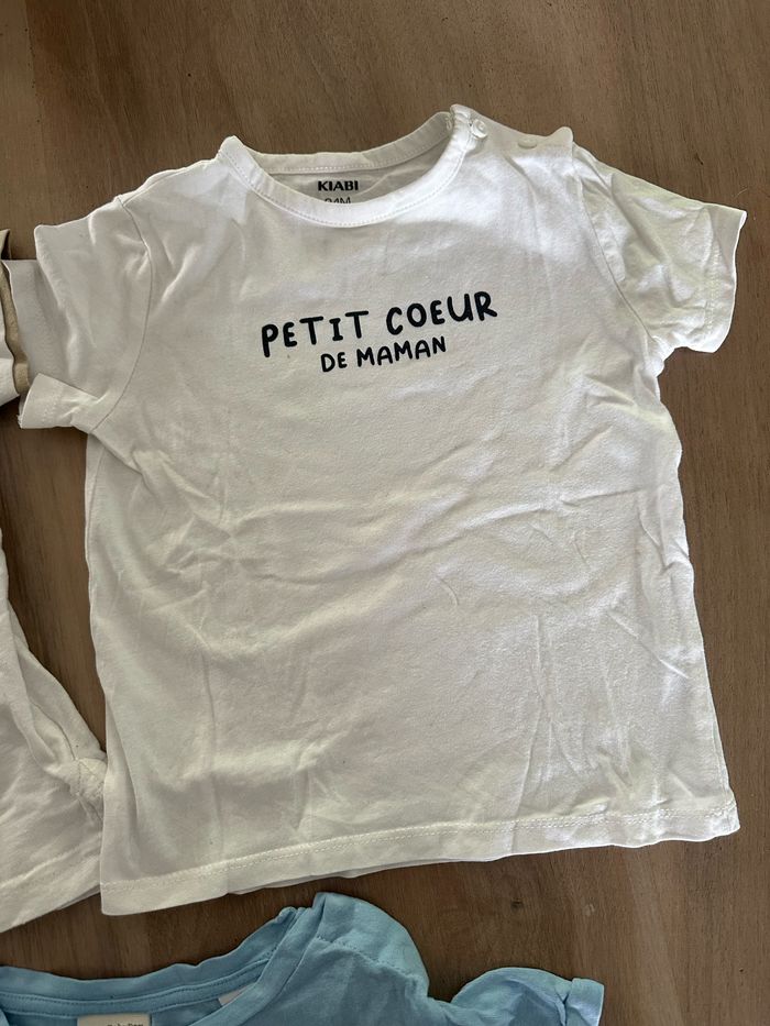 Lot de 3 tee shirts taille 18/24 mois Zara - photo numéro 4