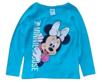 T shirt Minnie turquoise 6 ans