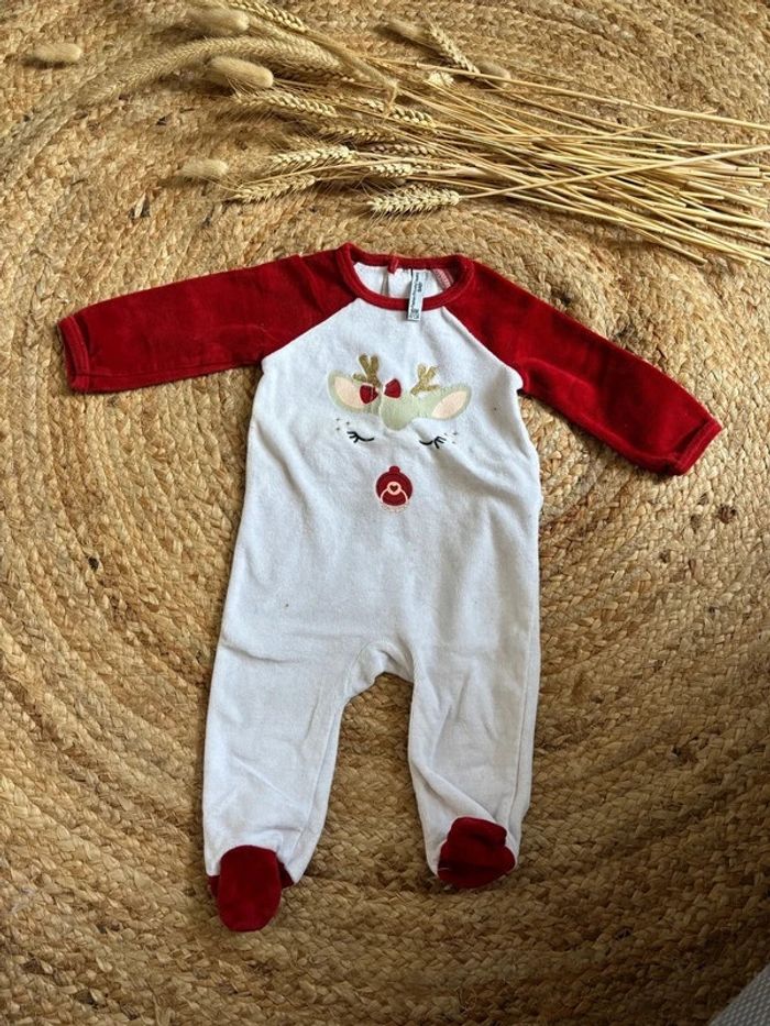 Pyjama rennes de Noël 6 mois