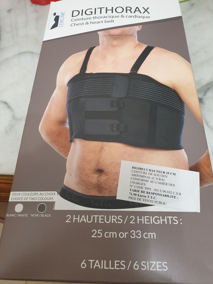 Ceinture thoracique et cardiaque