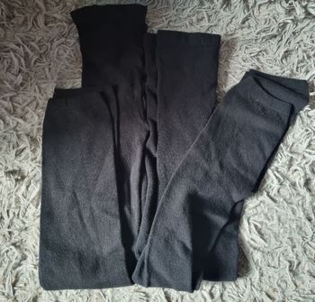Lot 2 leggings épais 6-7ans