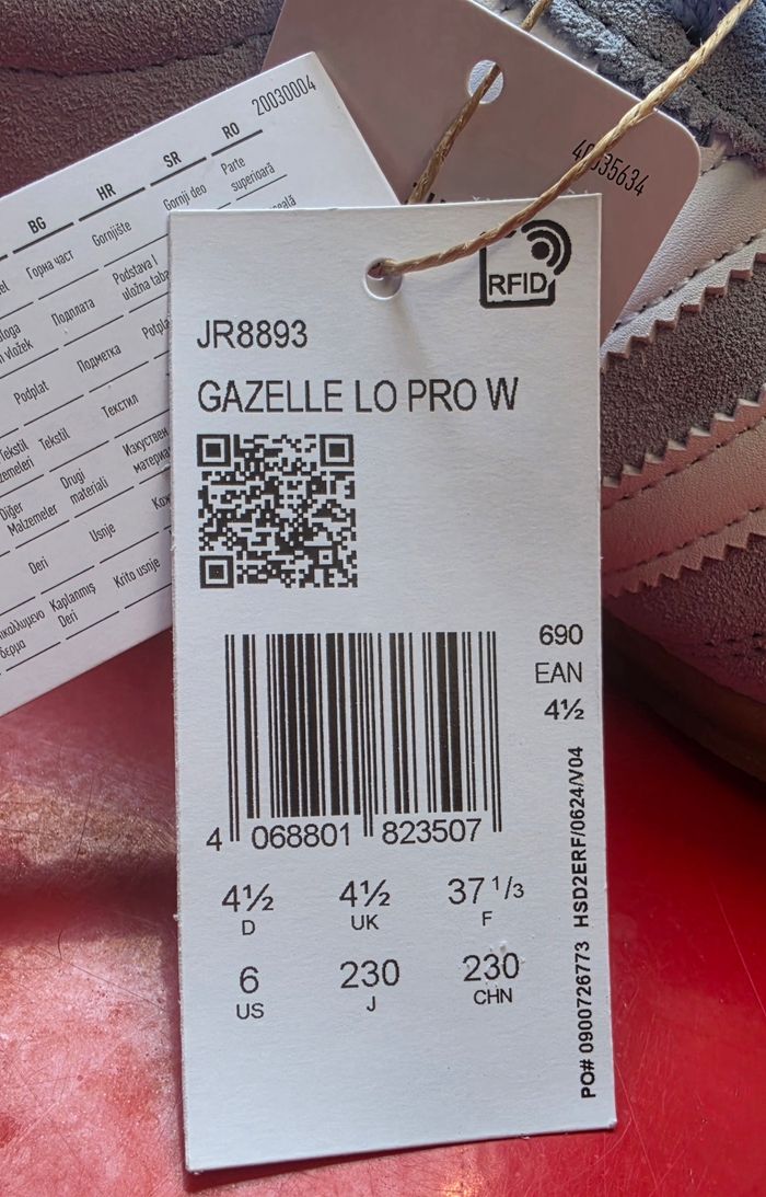 Adidas Wmns Gazelle Lo Pro "Clear Sky" - photo numéro 9