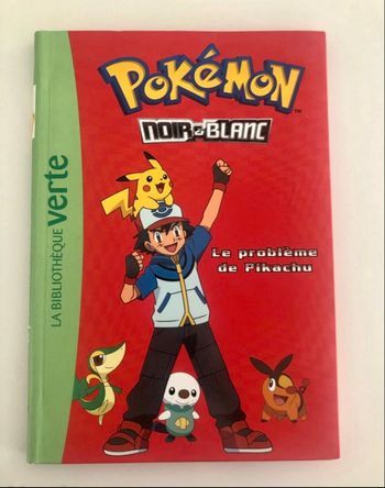 Livre Pokémon bibliothèque verte tome 1