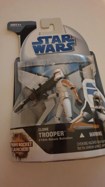 Figurine star wars :  clone trooper 212th attack battalion
