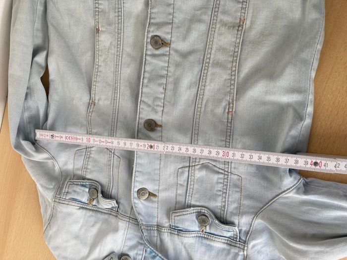 veste en jeans 158 cm 12 ans - photo numéro 6