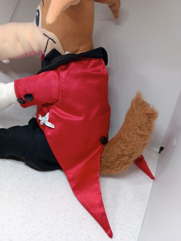 Peluche plush Teddy loup Wolf costume tenue soirée Tex Avery cartoon Turner look tropico - photo numéro 10