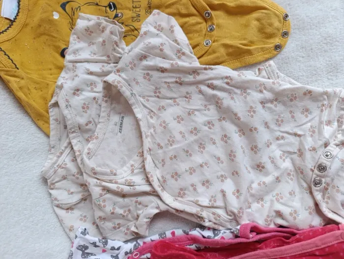 Lot de 5 bodies fille, 3 mois - photo numéro 6