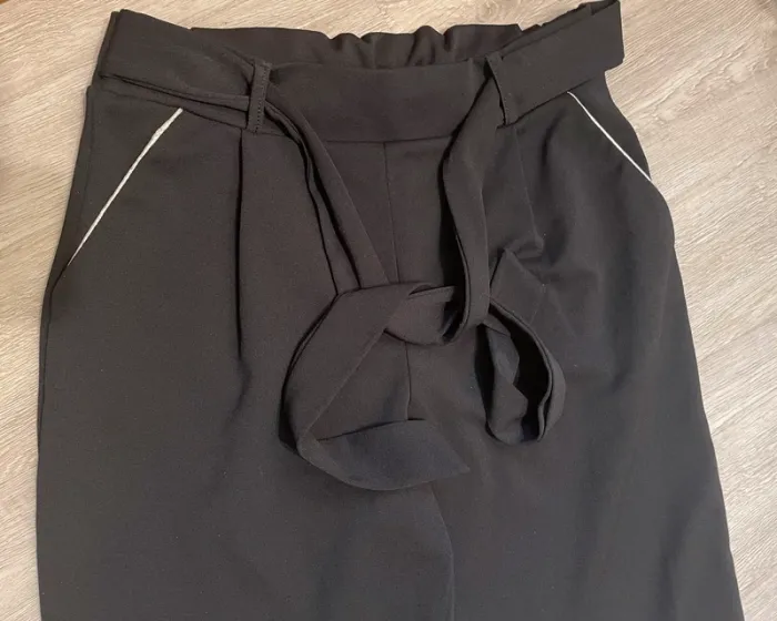 Pantalon fluide noir - photo numéro 4