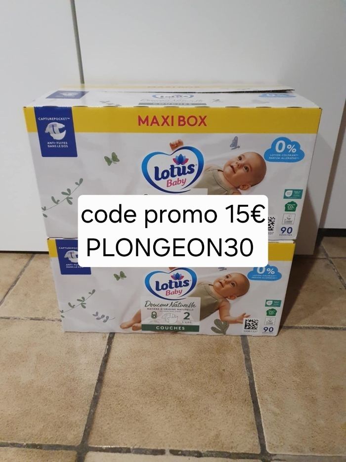 Couches Lotus baby taille 2