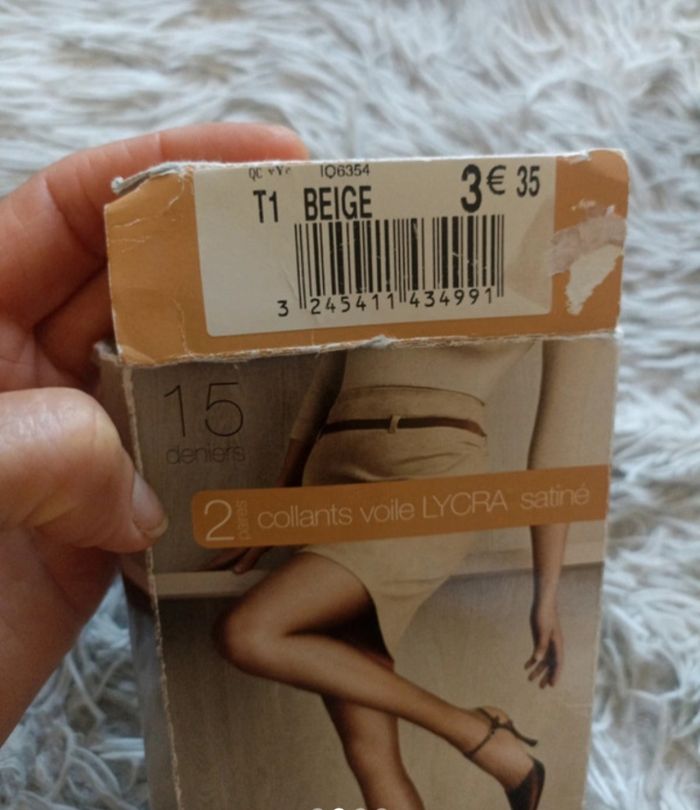 Lot de 2 paires de collants femme Taille 1 Tex - photo numéro 2