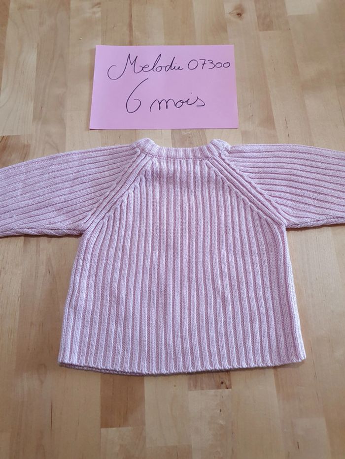 pull rose 6 mois verbaudet - photo numéro 2