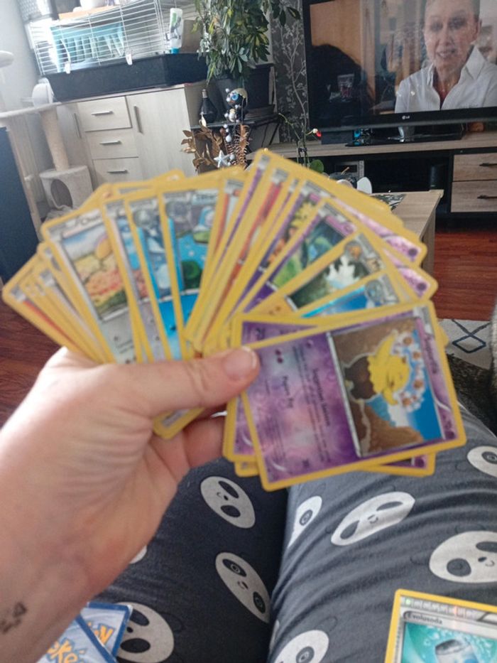 Lot 30 cartes Pokémon avec revers halo