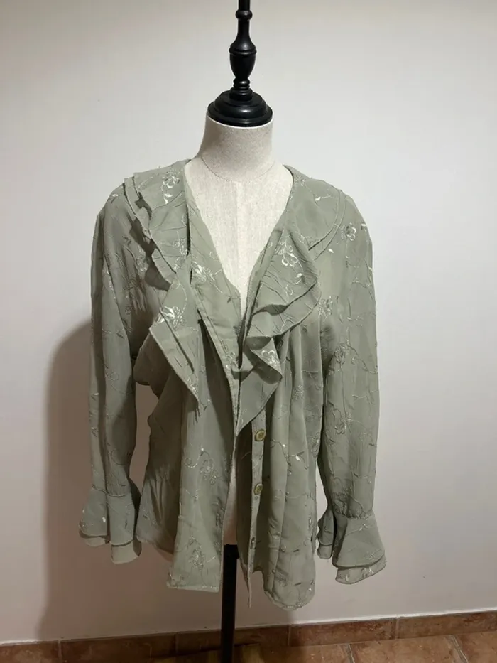 Blouse verte
