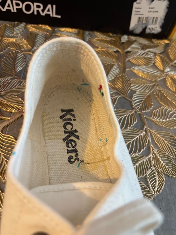 Tennis baskets basses kickers 38 - photo numéro 6