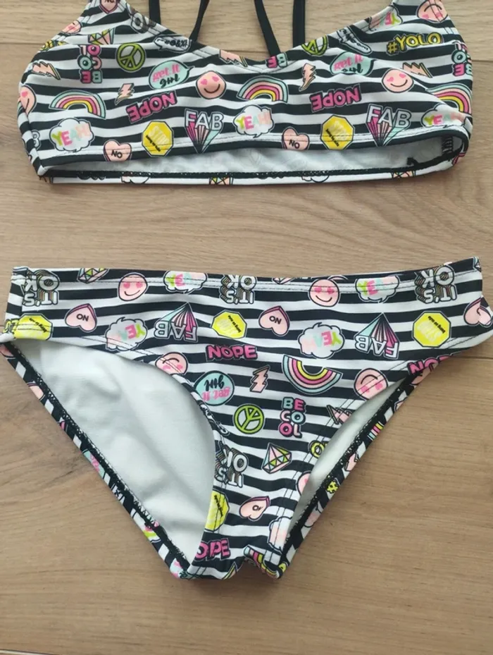 Maillot de bain 2 pièces 12 ans - photo numéro 3