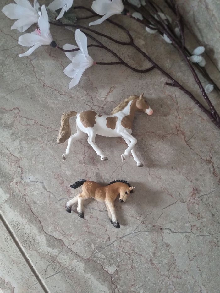 Lot chevaux Schleich