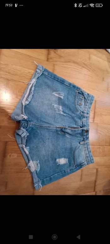 Short en jean 
