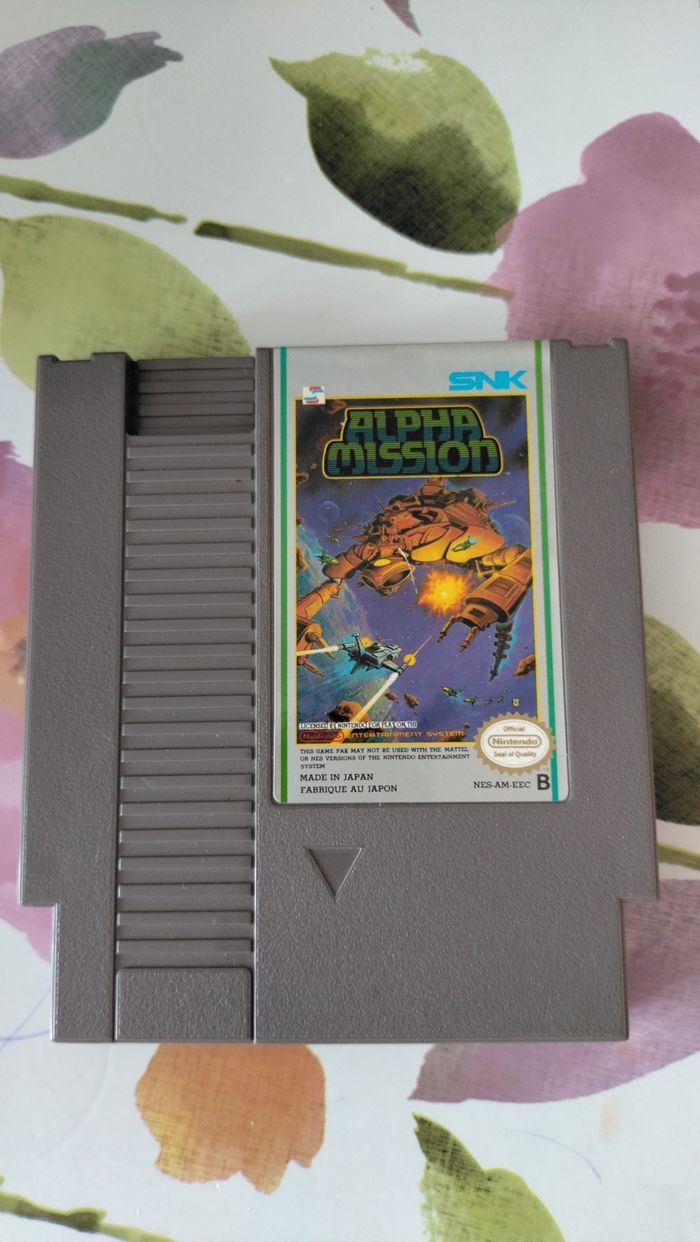 Jeu Nintendo NES Alpha Mission